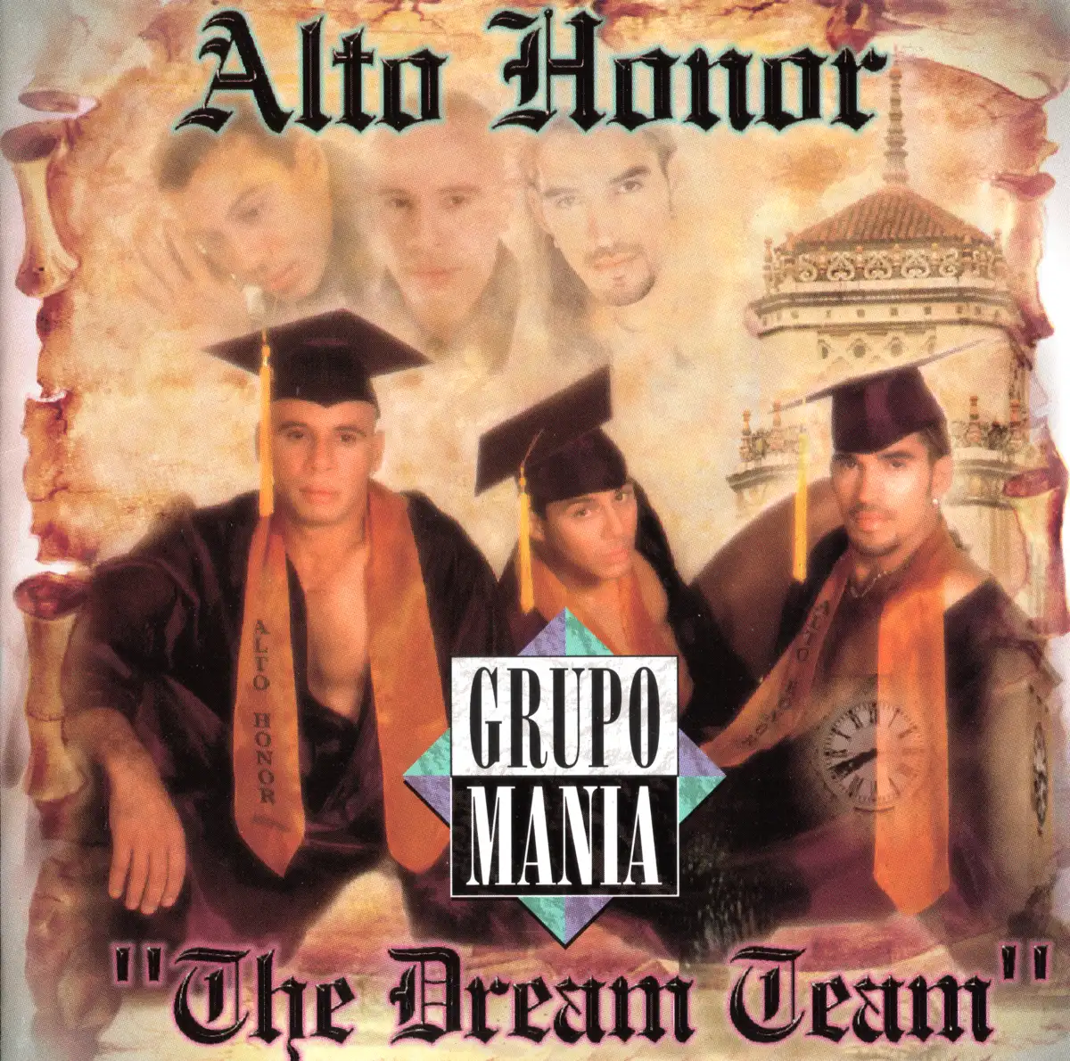 Grupo Manía - Alto honor CD Front Cover.
