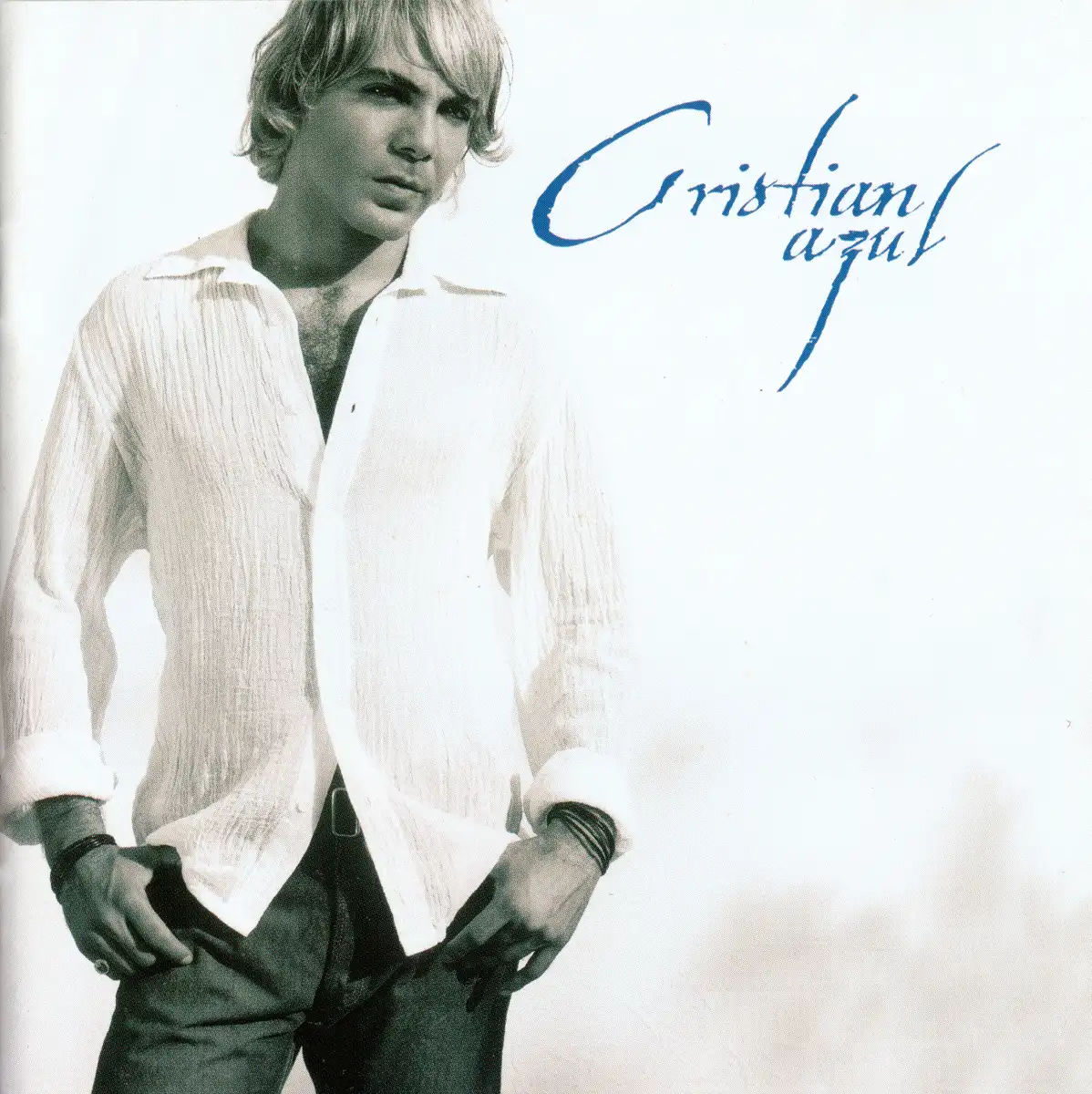 Cristian Castro - Azul CD Front Cover.