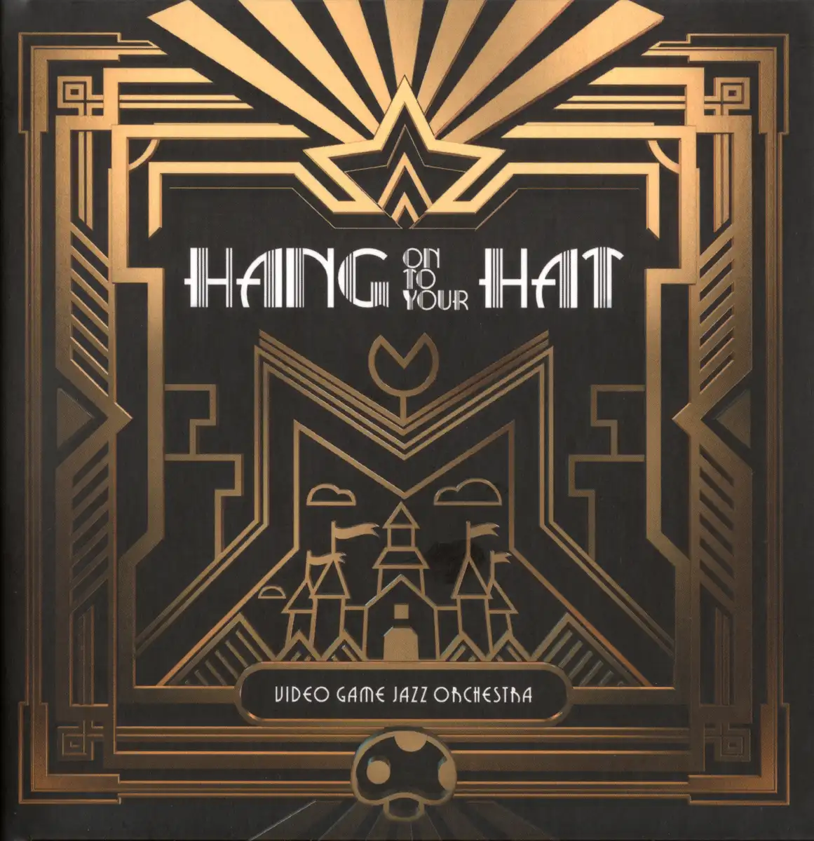 Video Game Jazz Orchestra - Hang on to Your Hat CD Digipak Front Cover.