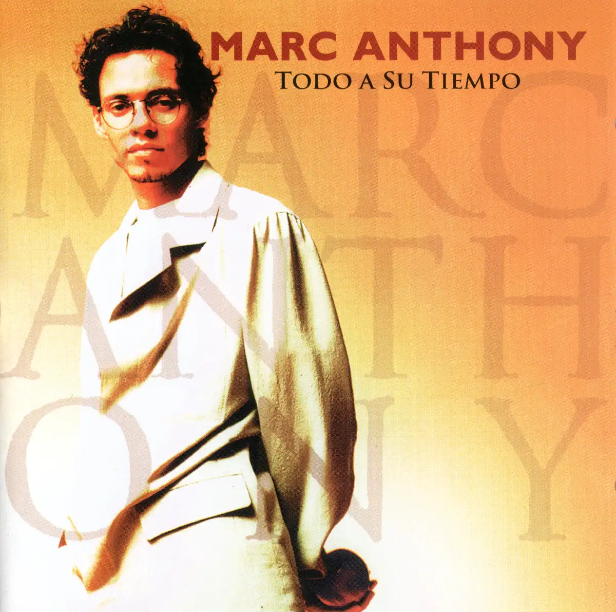 Marc Anthony - Todo a su tiempo CD Front Cover.
