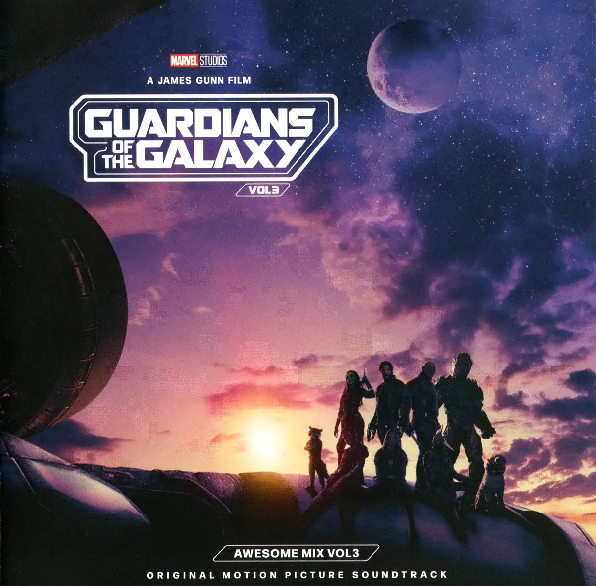 Guardians of the Galaxy, Vol. 3: Awesome Mix, Vol. 3 CD Front Cover.