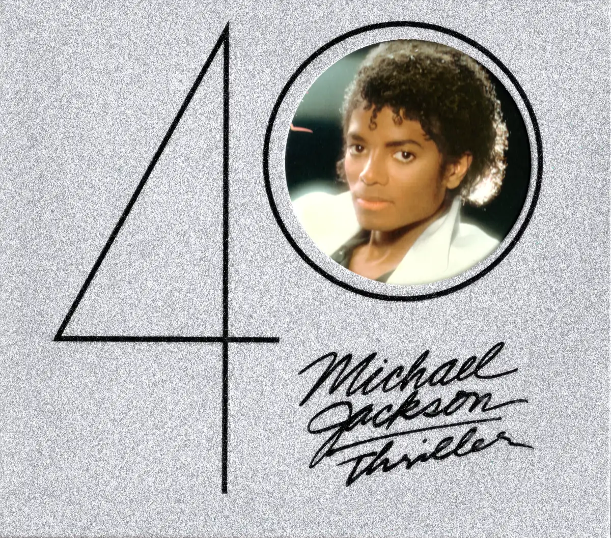 Michael Jackson - Thriller 40 CD Front Cover with Sleeve.