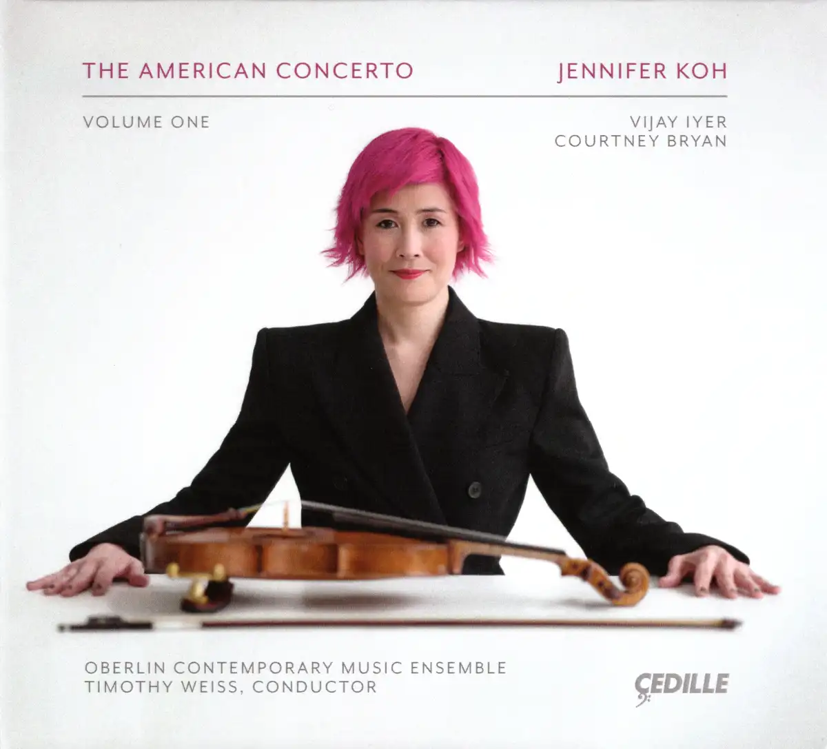 Jennifer Koh - The American Concerto, Volume One CD Front Cover.