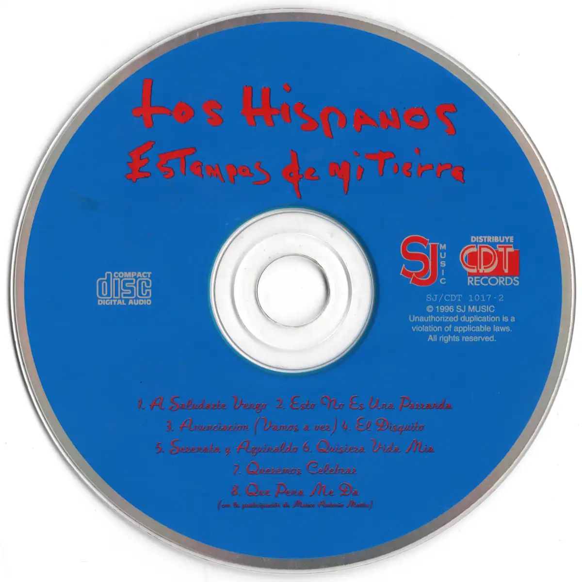 Los Hispanos - Estampas de mi Tierra CD.