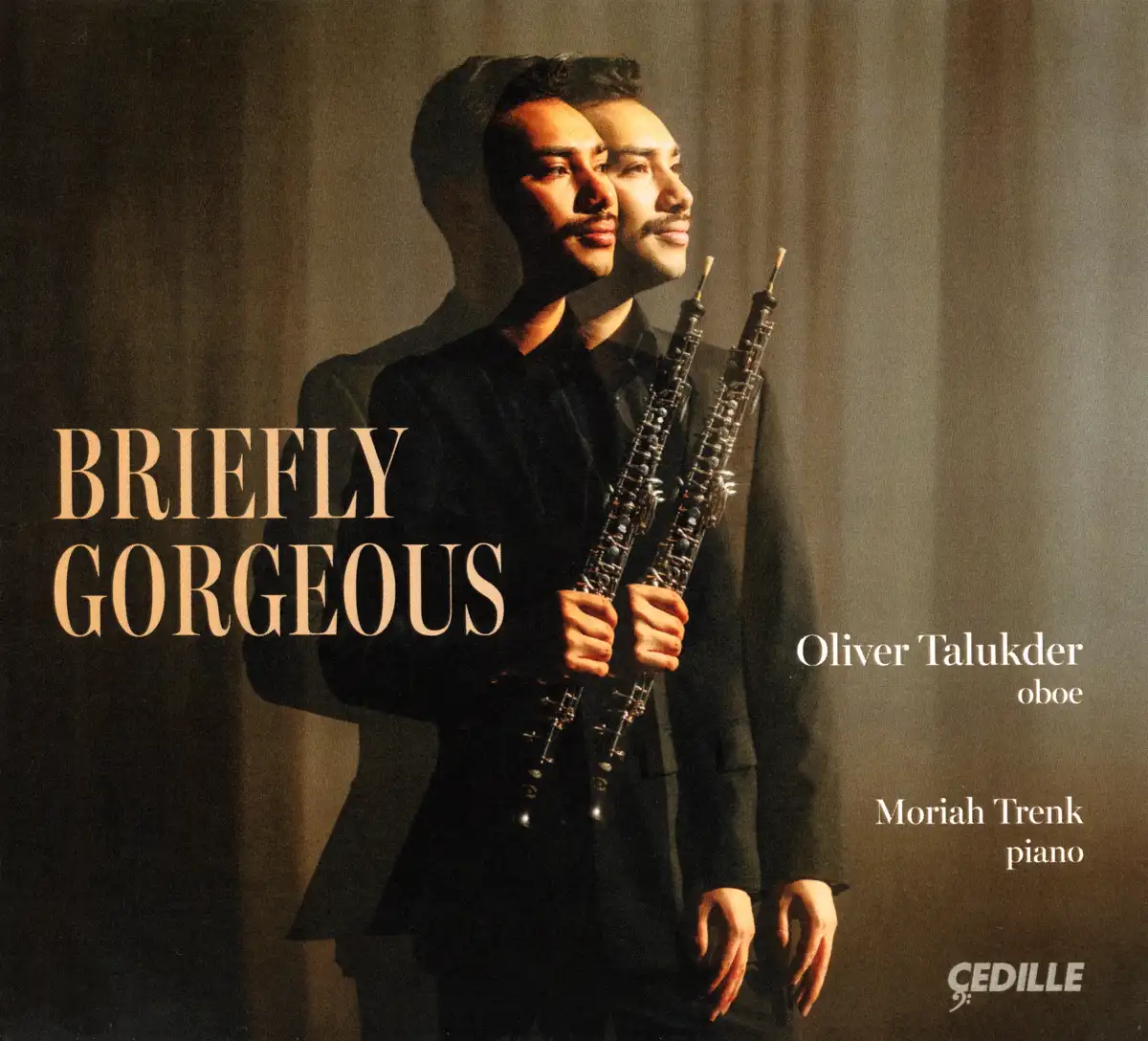 Oliver Talukder - Briefly Gorgeous CD Front Cover.