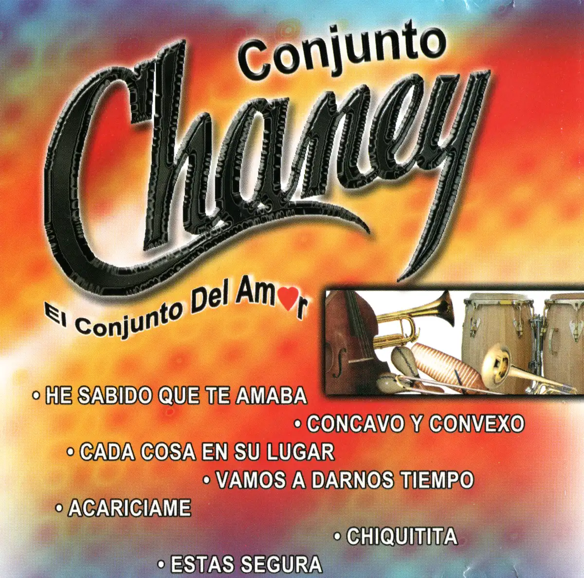 Conjunto Chaney - El conjunto del amor CD Front Cover.