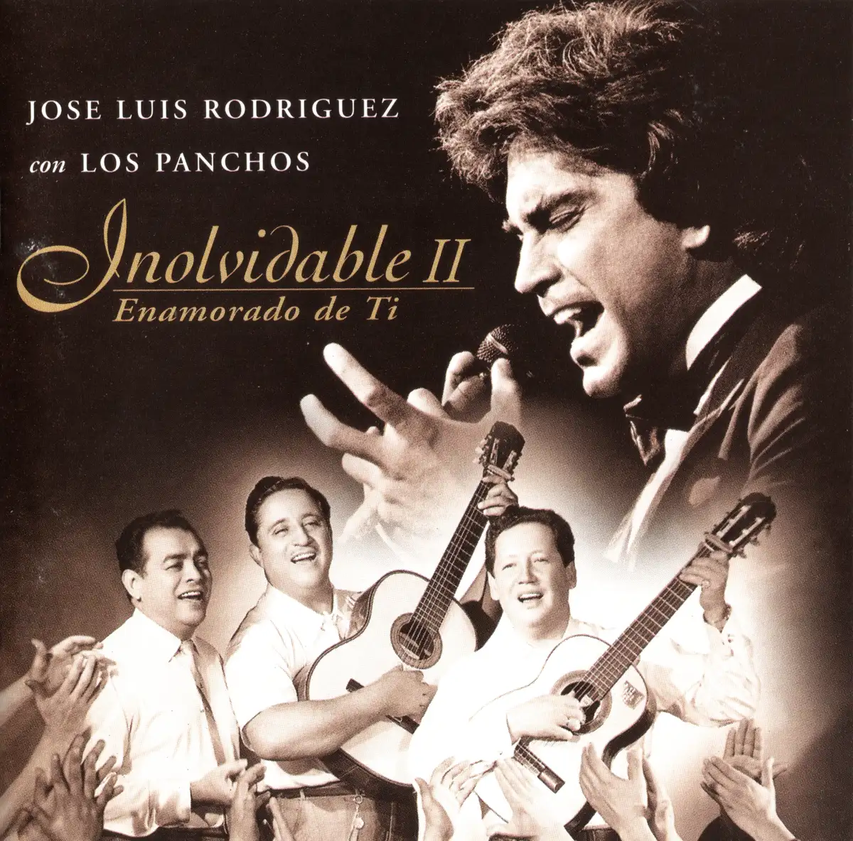 José Luis Rodríguez con Los Panchos - Inolvidable II CD Front Cover
