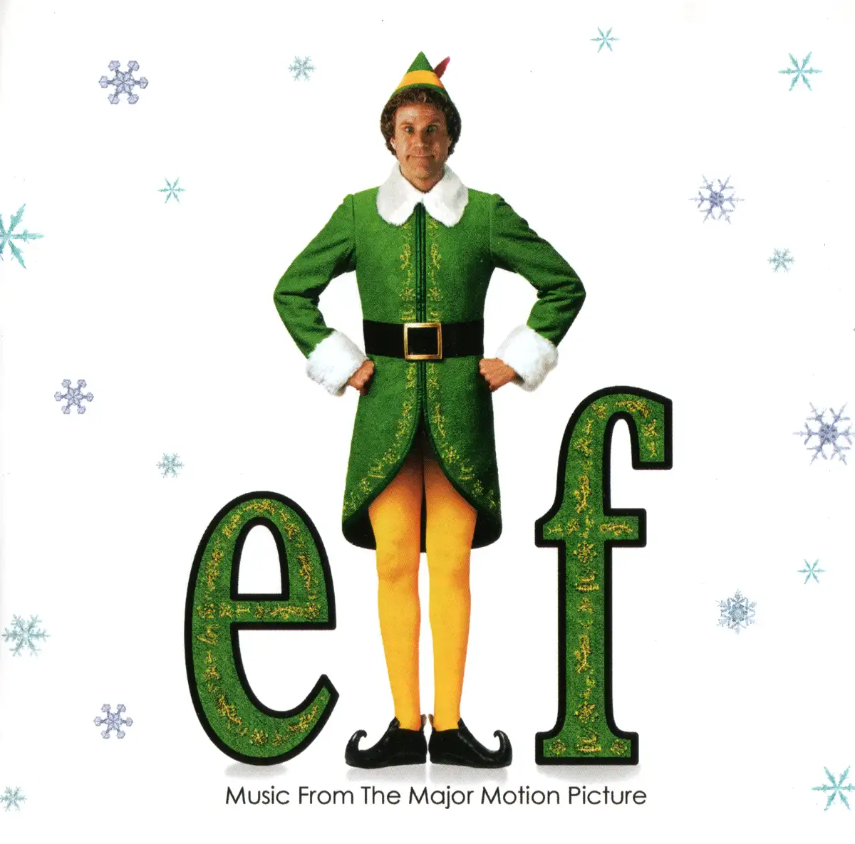 Elf: Music From the Major Motion Picture CD Front Cover.