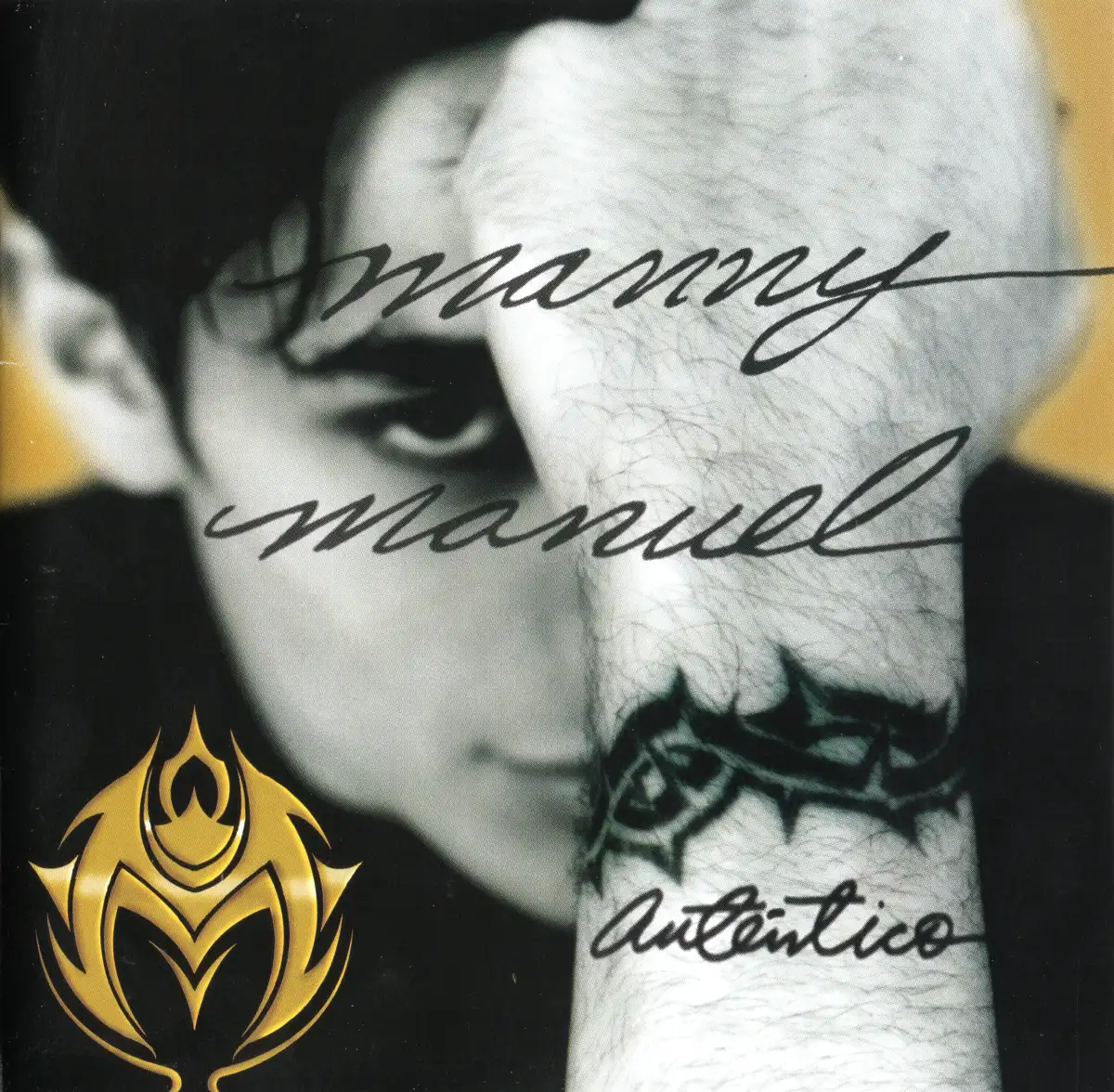 Manny Manuel - Auténtico CD Front Cover.