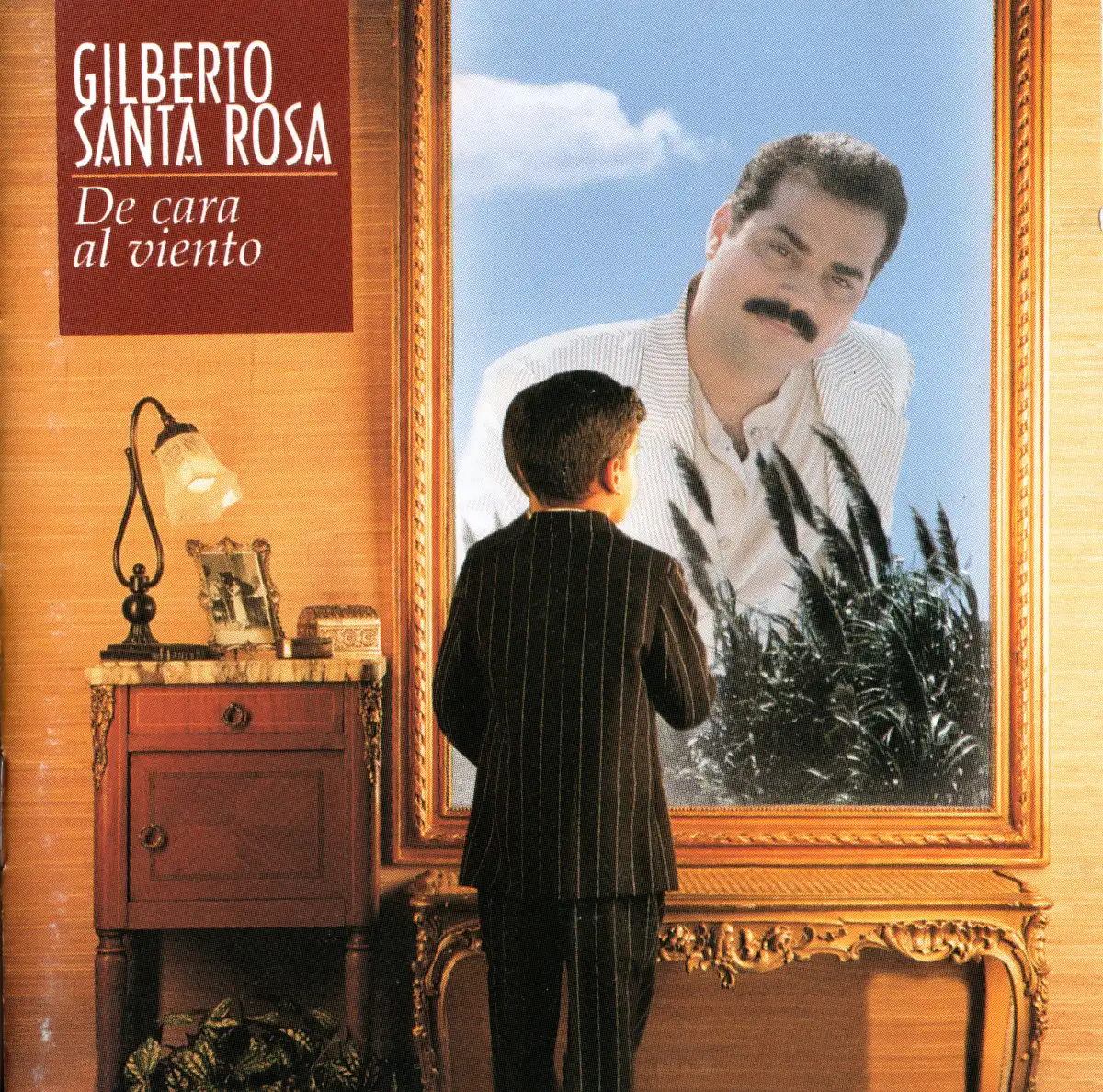 Gilberto Santa Rosa - De cara al viento CD Front Cover